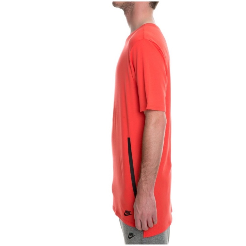 Nike The Nike Tee drop tail bonded mesh Athletic Training Running T-Shirt Top XL - Picture 2 of 11
